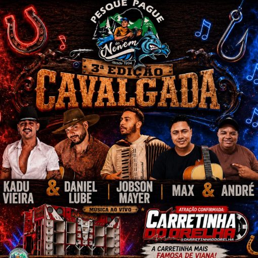 Event cover CAVALGADA DO PESQUE PAGUE DO NENÉM 3ª EDIÇÃO