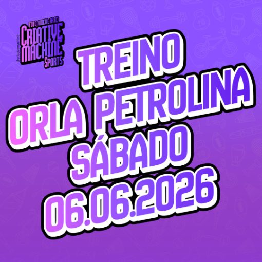 Event cover TREINO ORLA PETROLINA - S�BADO 