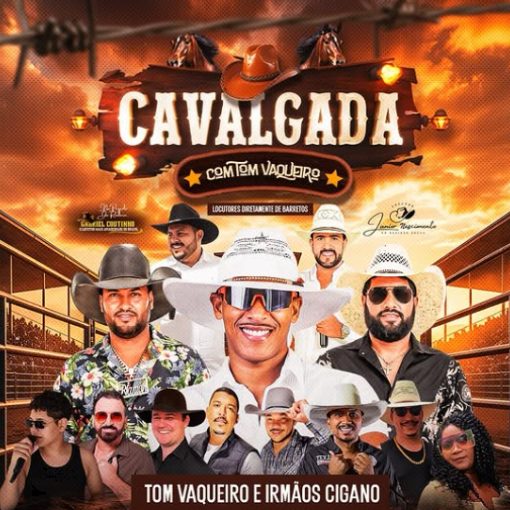 Event cover CAVALGADA COM TOM VAQUEIRO - NOITE DE SÁBADO