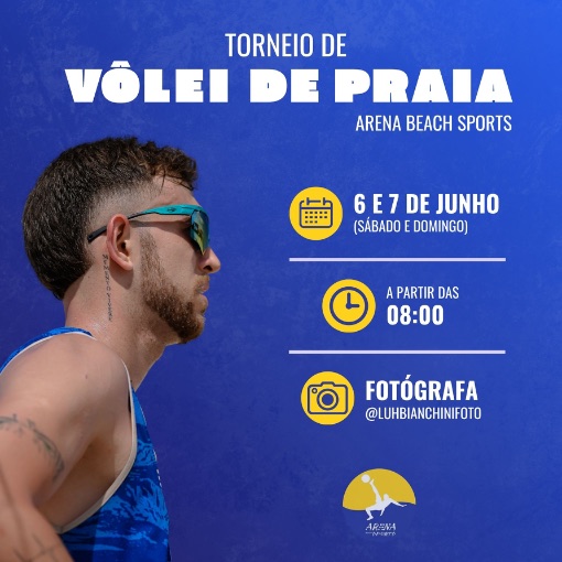 Event cover 1� Torneio de V�lei de Praia - Arena Beach Sports
