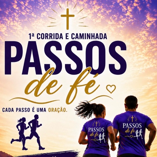 Event cover 1� Corrida e Caminhada Passos de F�