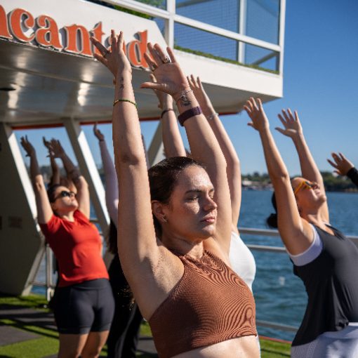 Event cover Yoga no Barco by FIÓRA