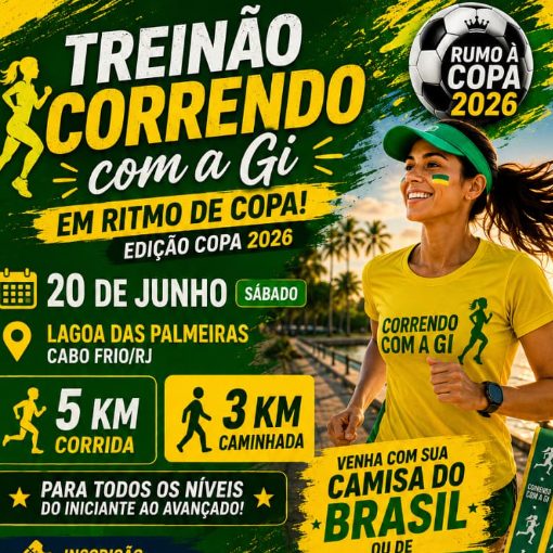 Event cover Treinao Correndo com a Gi