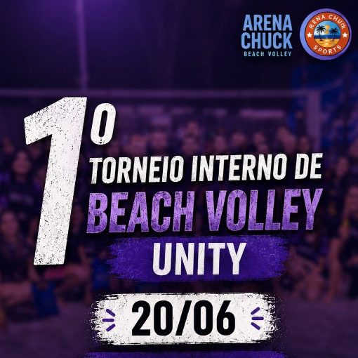 Capa do evento 1° Torneio interno beach volley UNITY 2026 