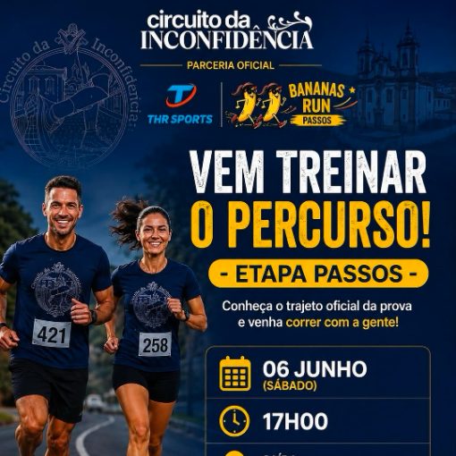 Event cover Treino Reconhecimento Percurso Circuito da Inconfidência
