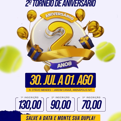 Portada del evento TORNEIO ANIVERSARIO 2 ANOS - ARENAPOLIS