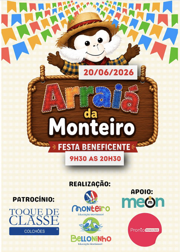 Capa do evento Festa Junina do Monteiro