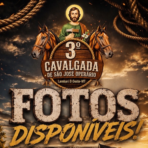 Event cover 3° CAVALGADA DE SÃO JOSÉ OPERÁRIO 