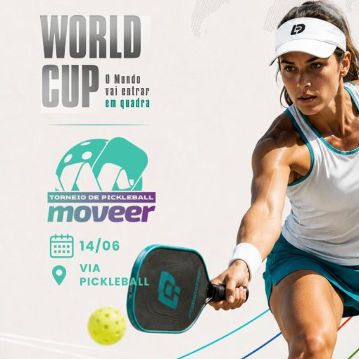 Event cover 2° Torneio de Pickleball Moveer - World Cup