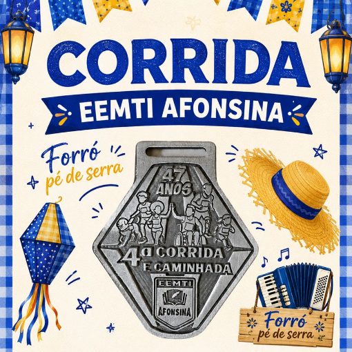 Capa do evento 4ª Corrida e caminhada EEMTI Afonsina