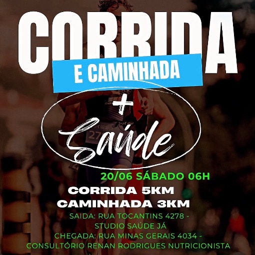 Event cover Corrida e Caminhada + Saúde