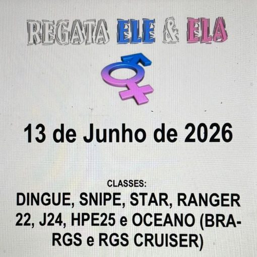 Event cover Regata Ele & Ela ICRJ 2026