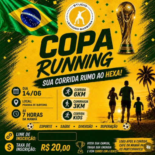 Portada del evento Copa Running - Studio Leandro Barbosa