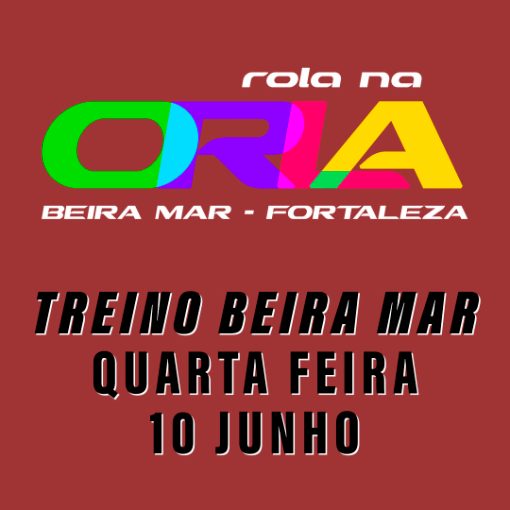 Event cover TREINO BEIRA MAR 10 JUNHO FORTALEZA