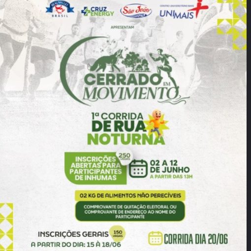 Event cover Corrida Cerrado em Movimento