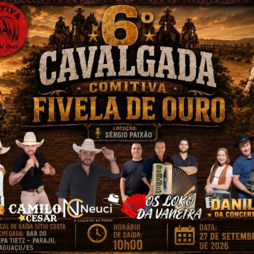 Event cover 6ª CAVALGADA COMITIVA FIVELA DE OURO