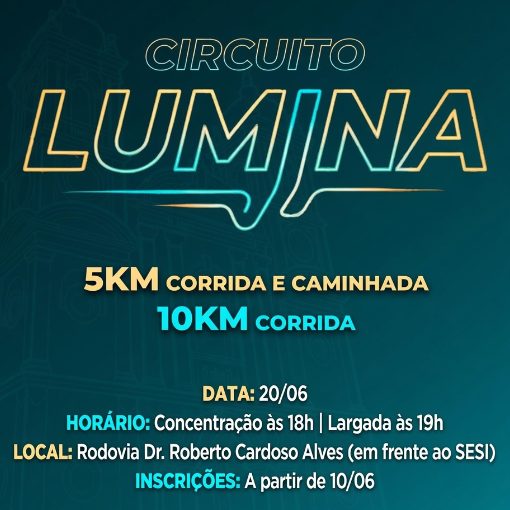 Event cover CIRCUITO DE CORRIDA LUMINA ETAPA BARRETOS/SP