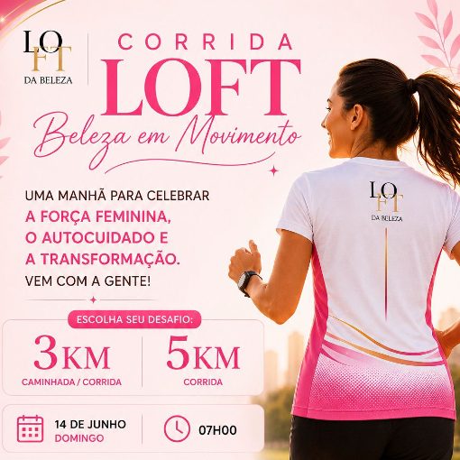 Event cover Corrida Loft - Beleza em Movimento