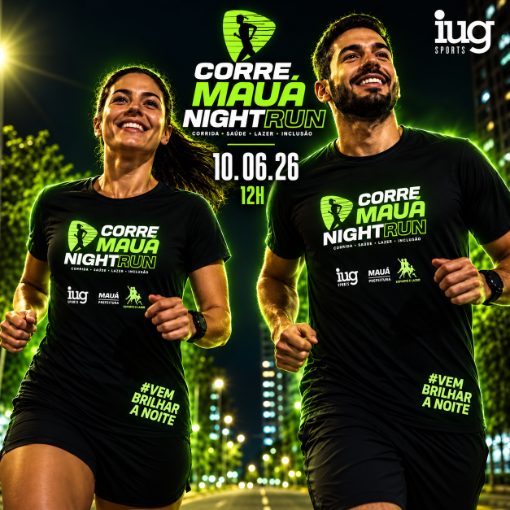 Event cover CORRE MAUÁ NIGTH RUN