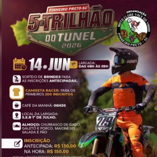 Event cover 5º TRILHÃO DO TÚNEL