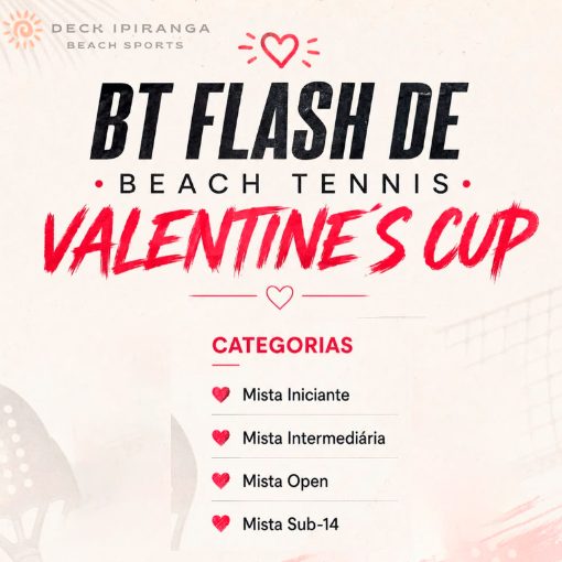 Event cover BT Flash de Beach Tennis Valentines Cup