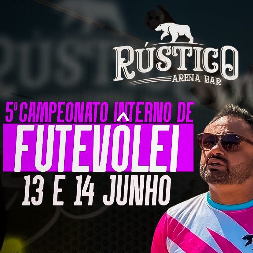 Portada del evento 5� Campeonato Interno Futv�lei R�stico Arena Bar