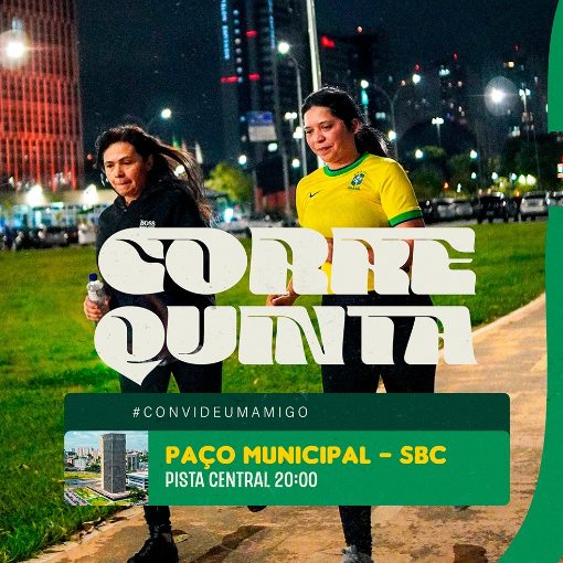 Copertura dell'evento ABC RUN CLUBE PAÇO MUNICIPAL SBC 11.06