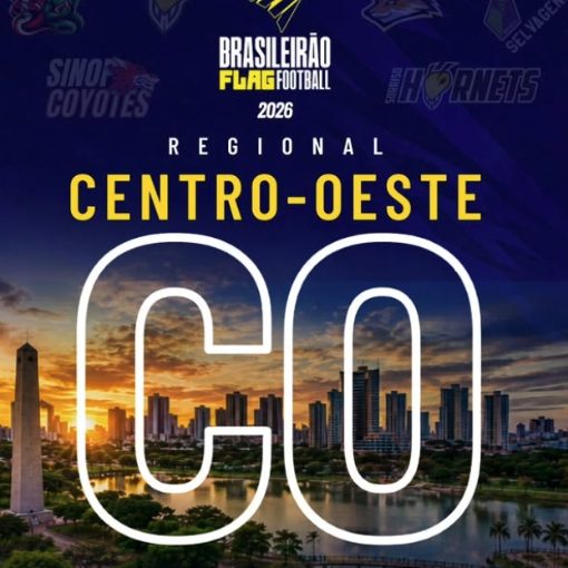 Couverture de l'�v�nement REGIONAL CENTRO OESTE - FLAG FOOTBALL