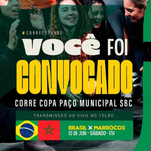 Event cover CORRE COPA ABC RUN PAÇO MUNICIPAL SBC 13.06