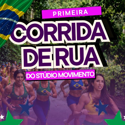 Event cover PRIMEIRA CORRIDA DE RUA DO STÚDIO MOVIMENTO