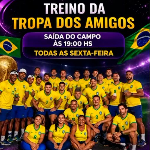 Event cover TREINÃO - TROPA DOS AMIGOS