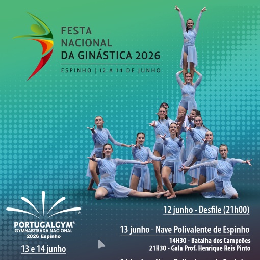 Capa do evento GPT | Festa Nacional da Ginástica