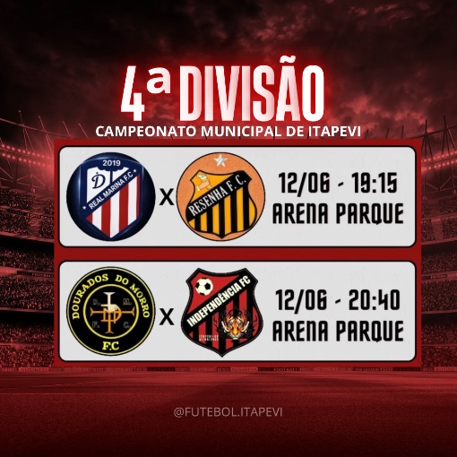 Event cover Campeonato Municipal de Itapevi - 4�Divis�o
