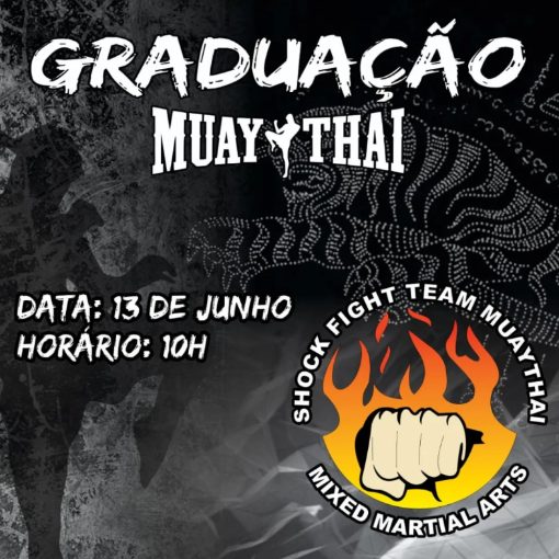 Copertura dell'evento Graduação Shock Fight Team Muaythai 2026