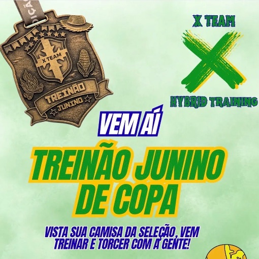 Capa do evento Treino X Team Junino da Copa