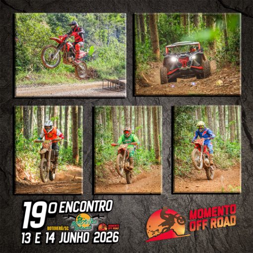 Event cover 19º Encontro Moto trilha Botuverá