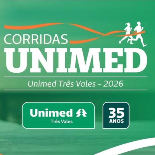 Capa do evento Corrida Unimed Três Vales