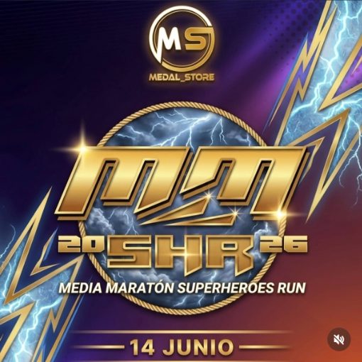 Portada del evento Media Maraton Superheroes Run 2026