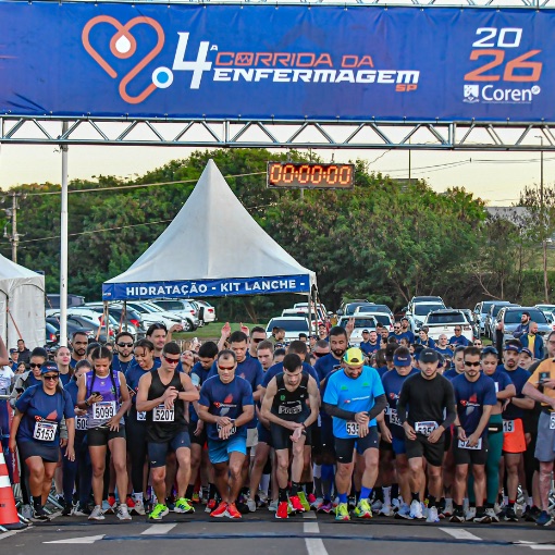 Event cover 4ª Corrida da Enfermagem do Coren - São José do Rio Preto