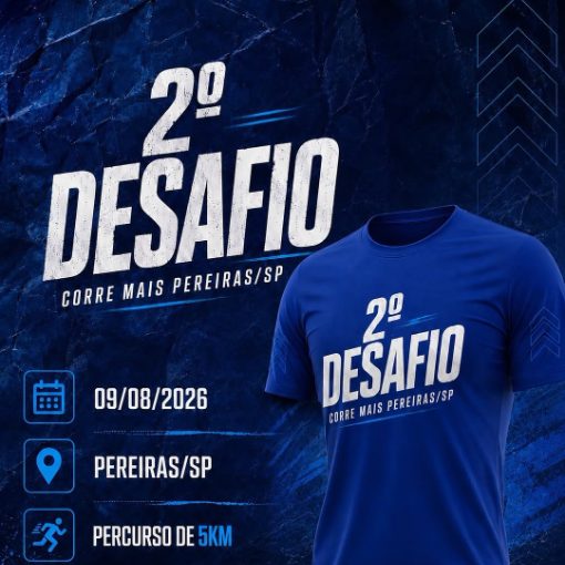 Event cover 2º Desafio Corre Mais | Pereiras-SP