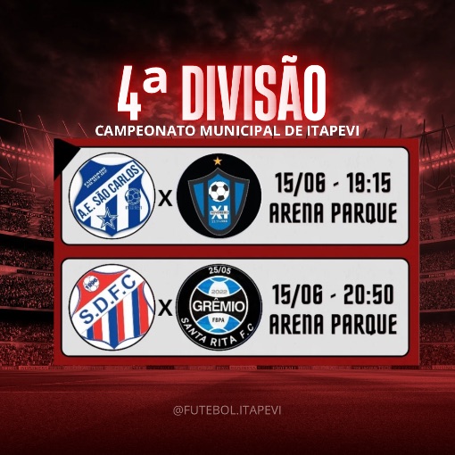 Event cover Campeonato Municipal de Itapevi - 4ªDivisão 