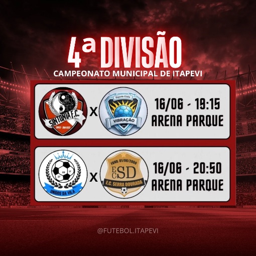 Event cover Campeonato Municipal de Itapevi - 4ªDivisão  