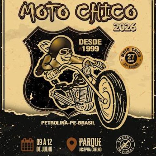 Capa do evento Motochico 2026