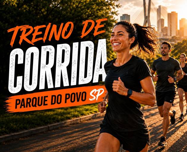 Event cover Treino de Corrida | Parque do Povo | 16/06