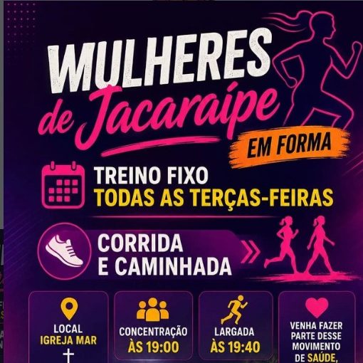 Event cover Treino Mulheres de Jacaraipe