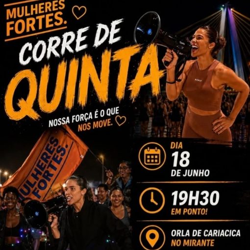 Portada del evento MULHERES FORTE - CORRE DE QUINTA