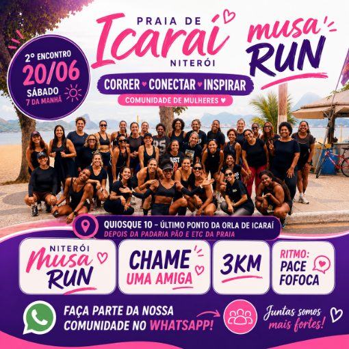 Capa do evento Niterói Musa Run
