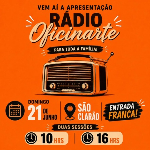 Event cover Rádio Oficinarte 
