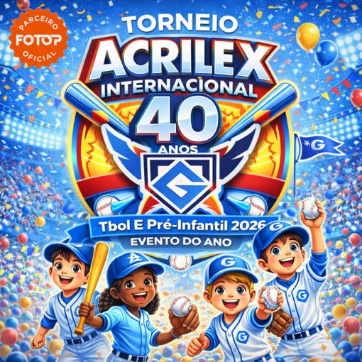 Portada del evento BASEBALL TORNEIO ACRILEX INTERNACIONAL 40 ANOS