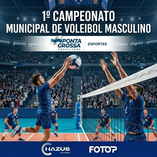 Event cover 1º CAMPEONATO MUNICIPAL DE VOLEIBOL MASCULINO (18/06/26 - ARENA MULTIUSO)